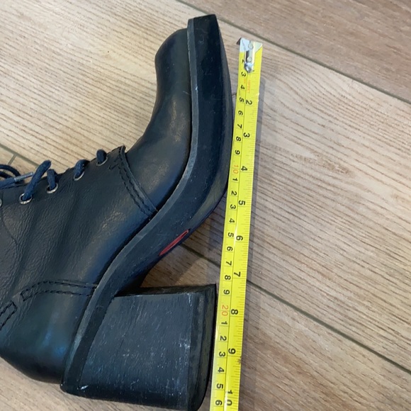 MIA chunky heel vintage Y2K lace up ankle boots - Picture 10 of 15